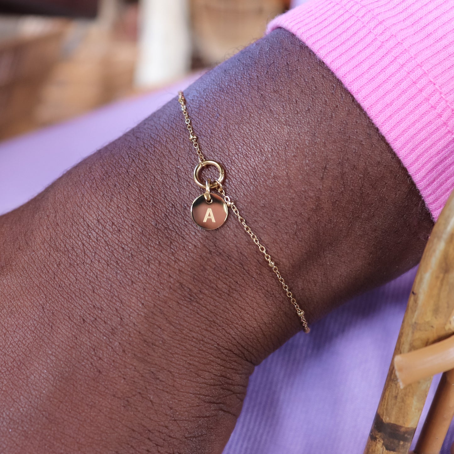 Bracelet initial | A-Z - gold